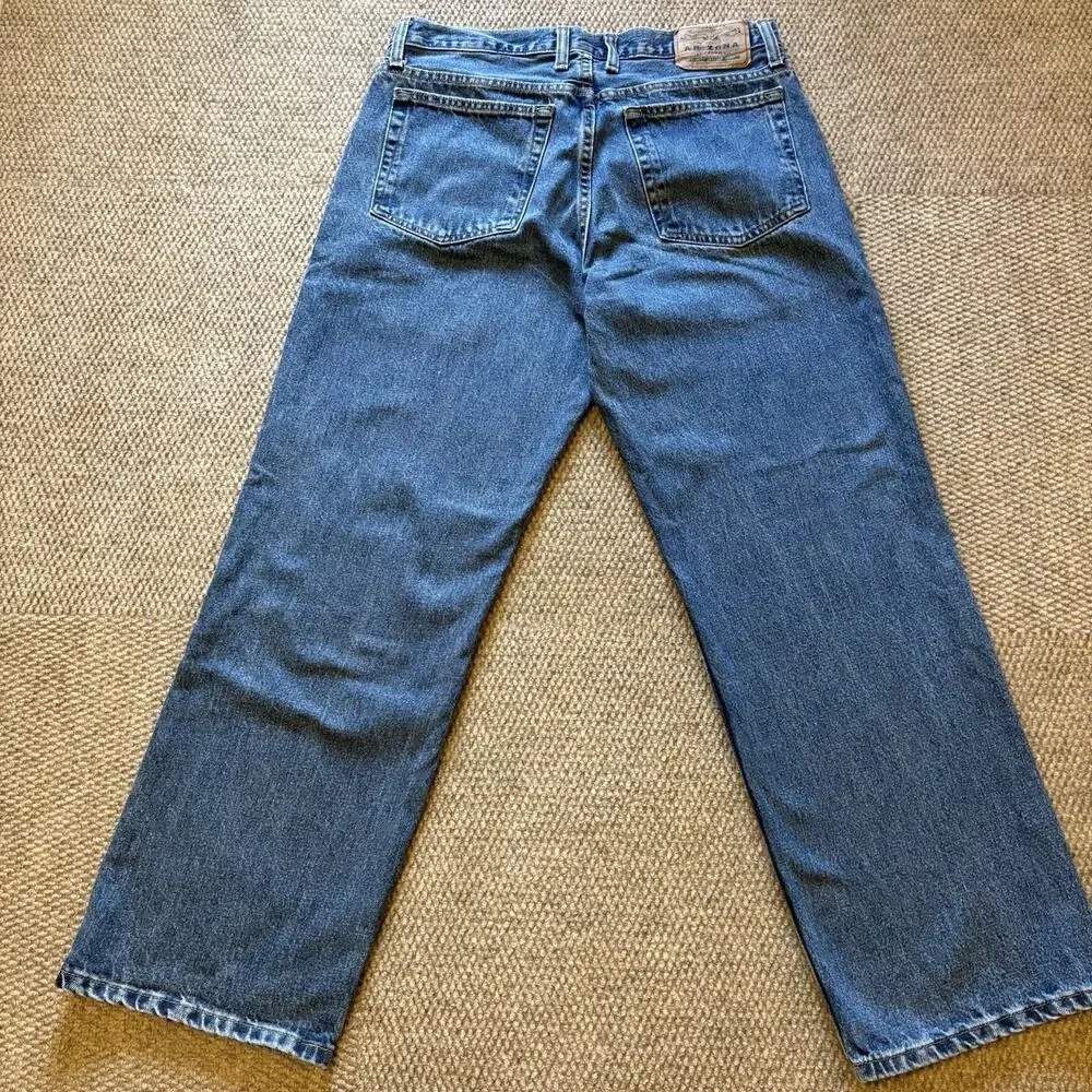 Arizona Jean Company Men’s Jeans 34x30 Blue 100% Cotton Straight Leg Denim